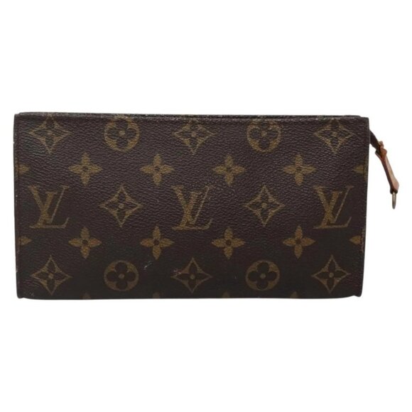 LOUIS VUITTON Monogram Bucket GM Accessory Pouch LV Auth 139150 - Picture 2 of 16